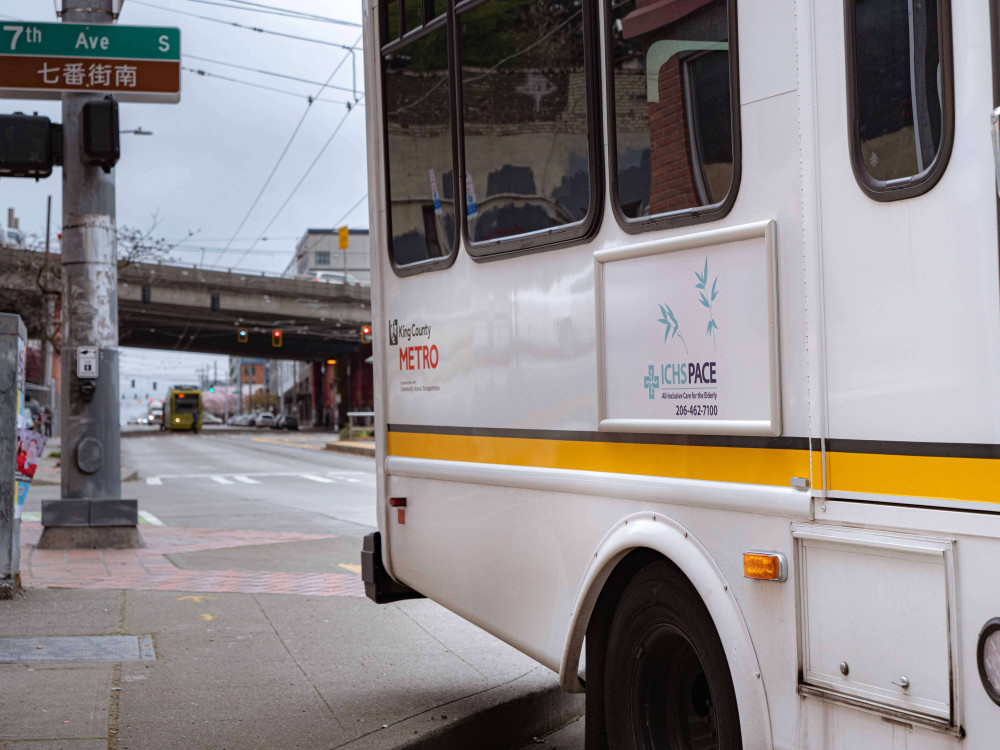 ICHS Healthy Aging and Wellness Bus in Chinatown International District