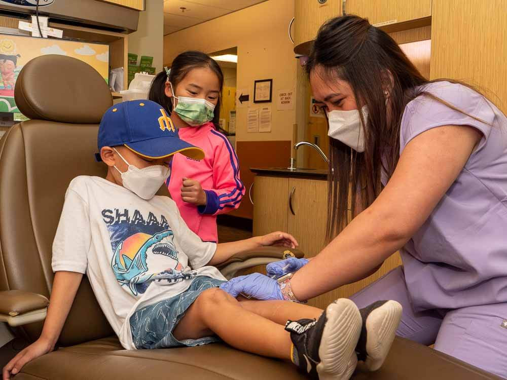 International Community Health Services administers pediatric COVID19 vaccines