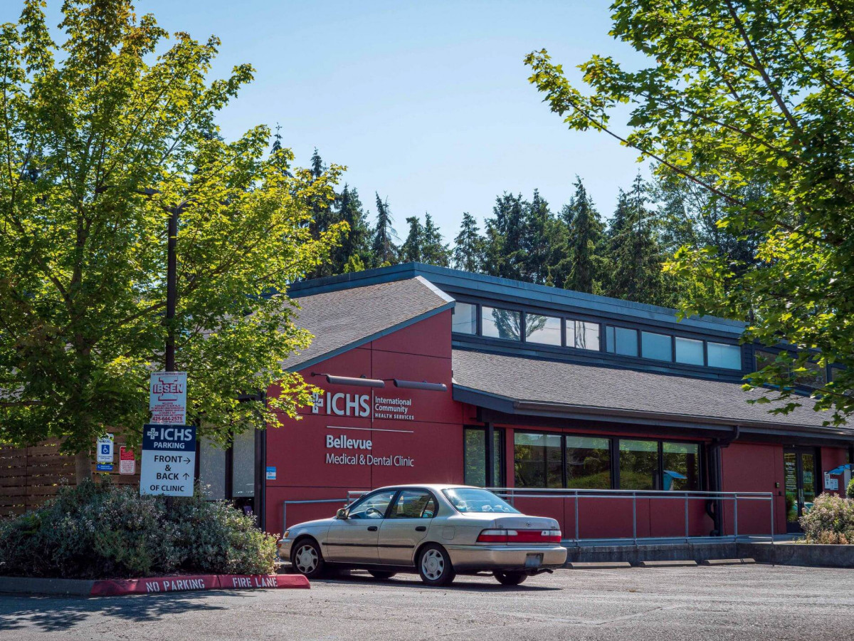 Entrance of ICHS Bellevue Medical and Dental Clinic